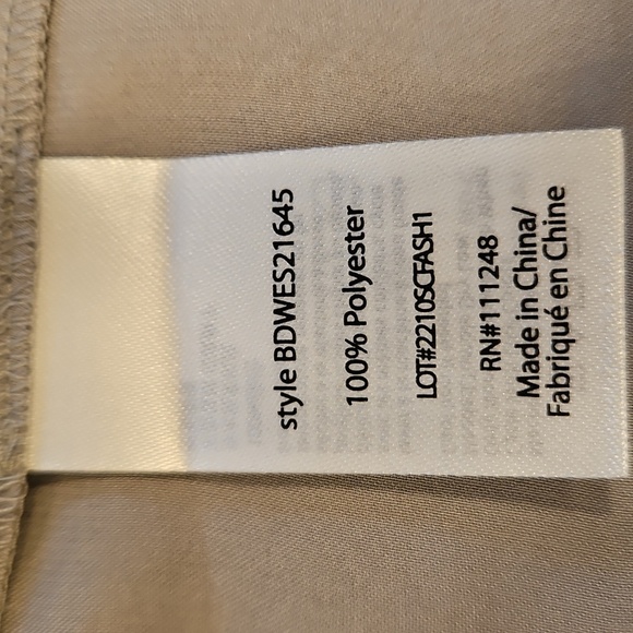 💕BAREFOOT DREAMS Washed Satin Piped Nightshirt Love Embroidery Dove Gray XL NWT - Picture 15 of 16